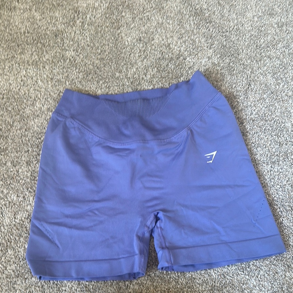 Gymshark Women's Athletic Shorts - Blue